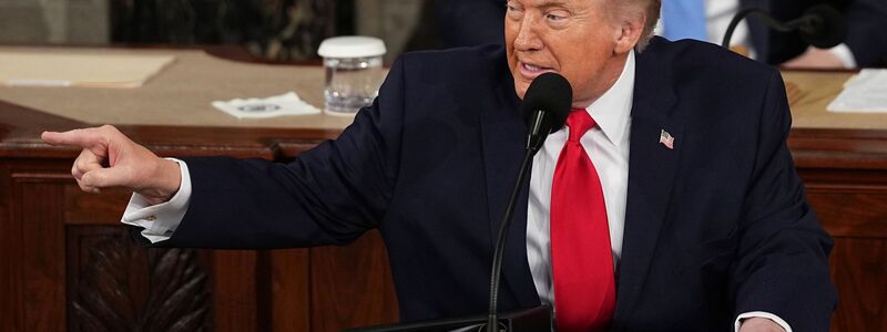 Was stimmt, was nicht? Trumps Rede im Faktencheck. - Foto: Matt Rourke/AP/dpa