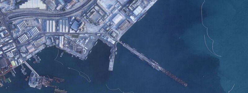 Die USA haben ihre Militärpräsenz in der Region ausgebaut. - Foto: Planet Labs PBC via AP/dpa