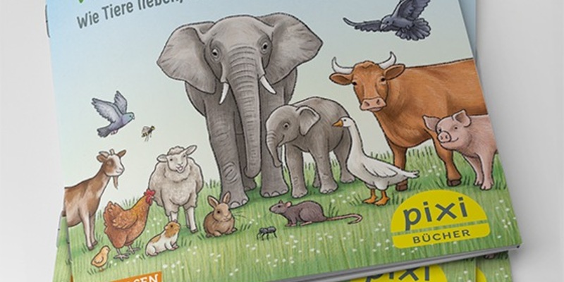 Tierisch viele Gefühle! PETAKids bietet exklusives Pixi-Buch für die frühkindliche Bildung - kostenfrei für Kitas und Familien - Foto: presseportal.de