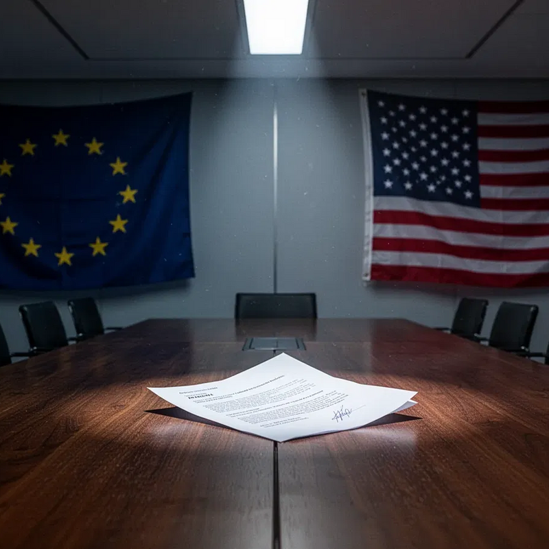 EU stoppt Zollabkommen mit USA nach Trumps Zoll-Offensive - Foto: über boerse-global.de