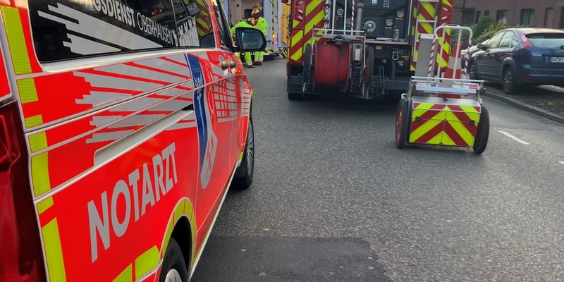FW-OB: Verkehrsunfall - Ehrenamtliche leisten Erste Hilfe - Foto: presseportal.de