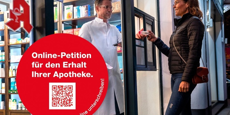 Apothekensterben stoppen - Koalitionsvertrag jetzt umsetzen! / Apotheken in Nordrhein rufen zur Unterstützung bundesweiter Online-Petition auf - Foto: presseportal.de