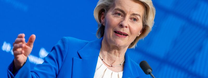 Kündigt die vorläufige Anwendung des neuen Abkommen an: Ursula von der Leyen, Präsidentin der EU-Kommission. (Archivbild) - Foto: Michael Kappeler/dpa