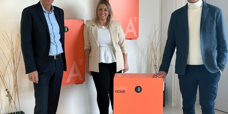 Brandsicher: Grazer ACCUPOWER bringt mit NATEC HOME ersten in Österreich entwickelten Heimspeicher mit Salz-Technologie auf den Markt - Foto: presseportal.de