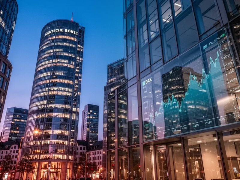 DAX: Knapp unter Rekordhoch - Foto: über boerse-global.de