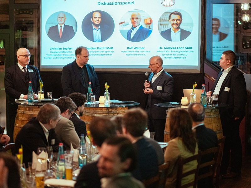 Kupferbranche diskutiert politische Weichenstellungen für Wachstum und Investitionen / Erster parlamentarischer Abend des Kupferverbandes - Foto: presseportal.de