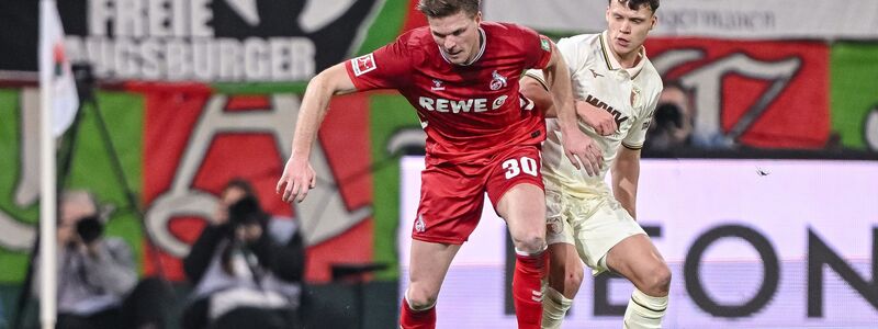 Zwischen Augsburg und Köln ging es umkämpft zur Sache.  - Foto: Harry Langer/dpa