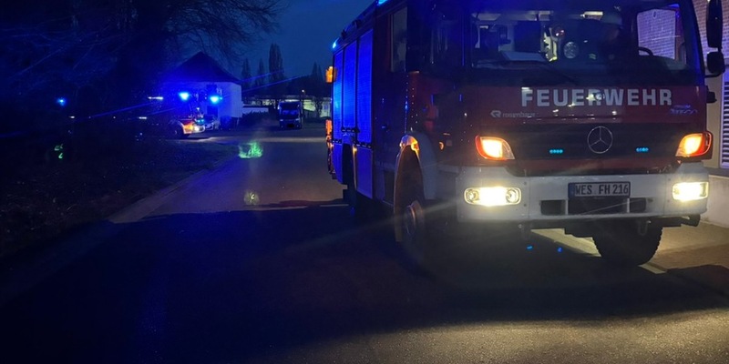 FW Hamminkeln: Einsatzreicher Freitag für die Löscheinheit Hamminkeln - Foto: presseportal.de