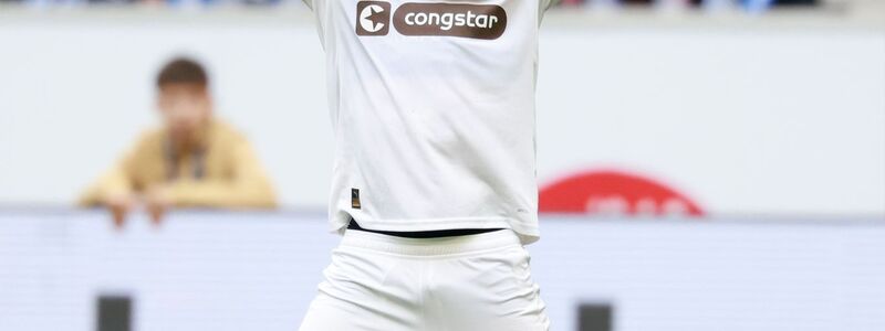 Mathias Pereira Lage jubelt nach seinem ersten Bundesliga-Tor. - Foto: Heiko Becker/dpa