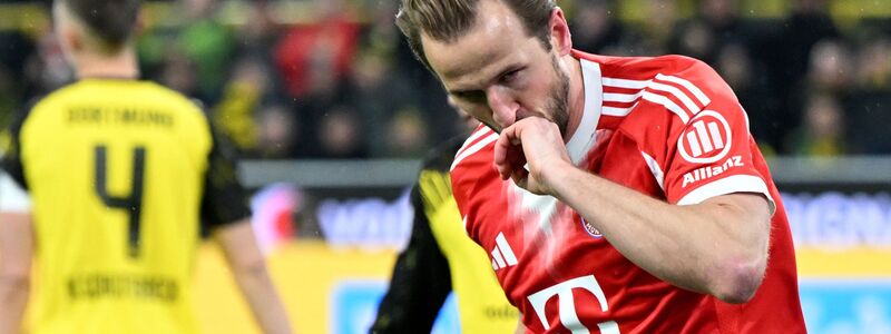 Jubelte über zwei Tore: Bayerns Torjäger Harry Kane - Foto: Federico Gambarini/dpa