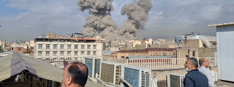 In Irans Hauptstadt gab es mehrere Explosionen.  - Foto: Uncredited/AP/dpa