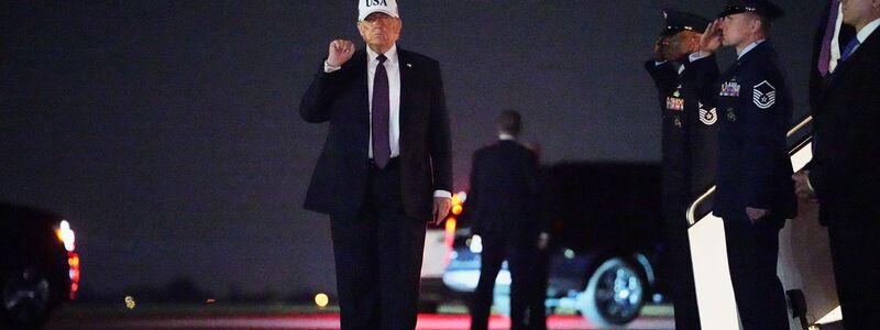 Trump bestätigte in einer Videobotschaft, dass das US-Militär den Iran angegriffen hat.  - Foto: Matt Rourke/AP/dpa