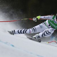 Emma Aicher feierte in Soldeu ihren zweiten Podesterfolg. - Foto: Gabriele Facciotti/AP/dpa