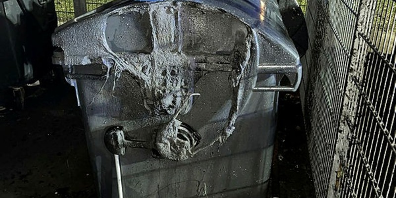 LPI-EF: Feuerteufel unterwegs im Erfurter Süden - Foto: presseportal.de