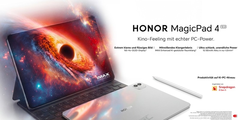 HONOR präsentiert Robot Phone, humanoide Roboter und Magic V6 auf dem MWC 2026 / Robotik-Innovation und neue Flaggschiff-Geräte - Foto: presseportal.de