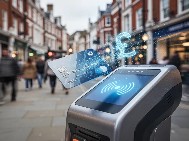 Kontaktlos-Zahlungen: Großbritannien hebt 100-Pfund-Limit auf - Foto: über boerse-global.de