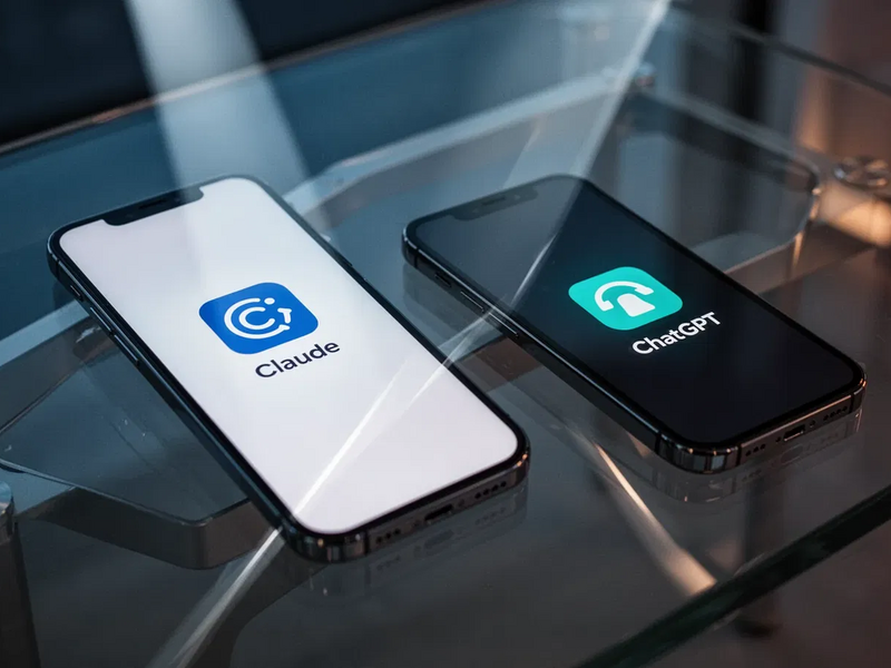 Anthropics Claude stürzt ChatGPT vom App-Thron - Foto: über boerse-global.de