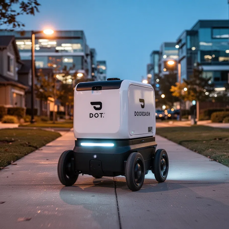DoorDash startet Roboter-Lieferdienst in Fremont - Foto: über boerse-global.de