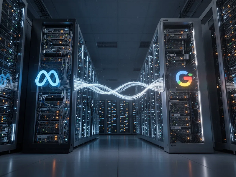 Meta mietet Googles KI-Chips für Milliarden-Deal - Foto: über boerse-global.de