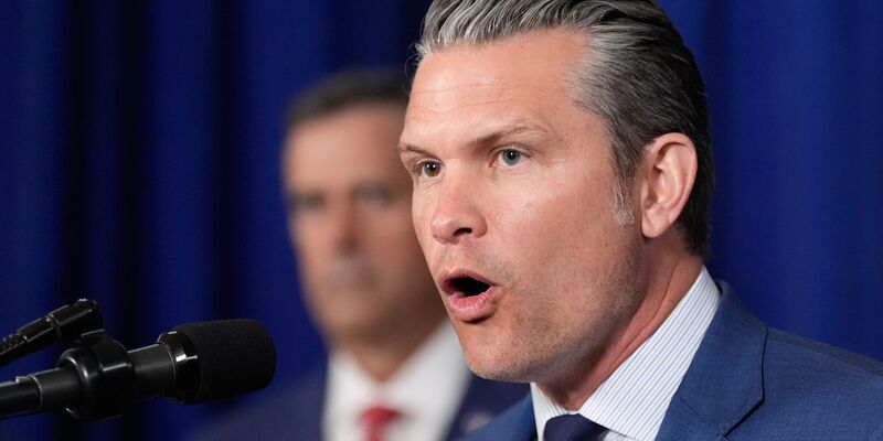 Hegseth: Das wird kein endloser Krieg. (Archivbild) - Foto: Alex Brandon/AP/dpa