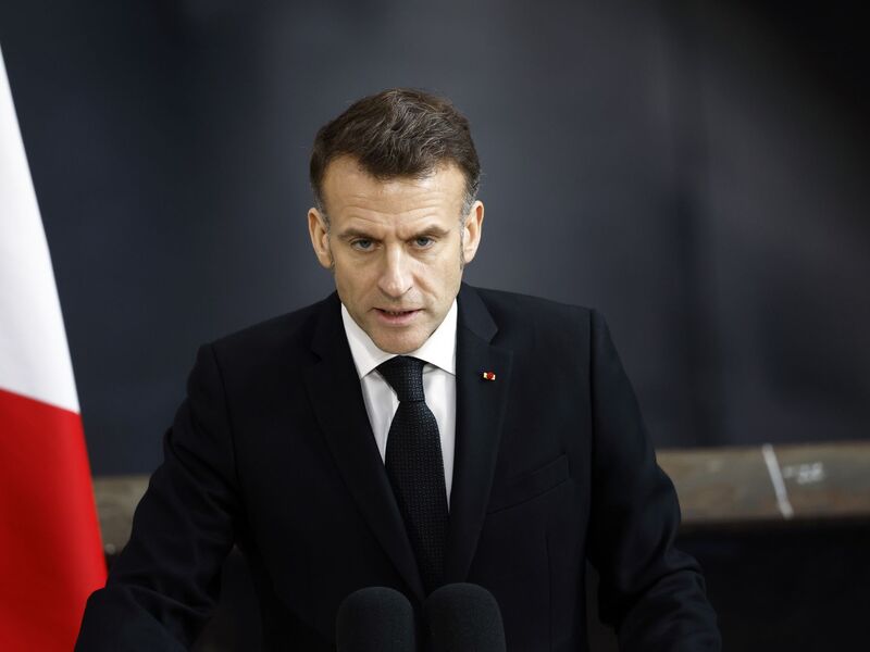 Frankreich wird die Zahl seiner Atomsprengköpfe erhöhen. - Foto: Yoan Valat/Pool EPA/AP/dpa