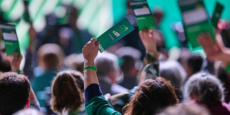 Abstimmung auf Grünen-Parteitag (Archiv) - Foto: via dts Nachrichtenagentur