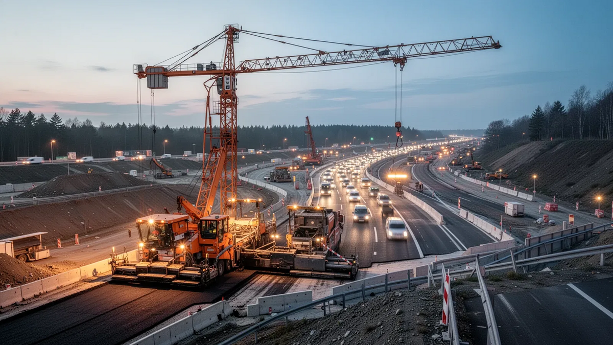 Autobahn GmbH investiert 320 Millionen Euro in Nordostdeutschland - Foto: über boerse-global.de