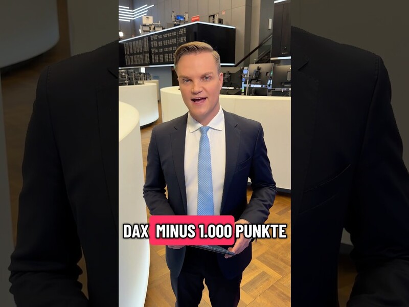 Update am Dienstag: DAX stürzt 1.000 Punkte ab - Foto: inside-wirtschaft.de
