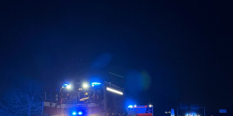 FW-NE: Verkehrsunfall auf der A46 | Rettungshubschrauber im Einsatz - Foto: presseportal.de