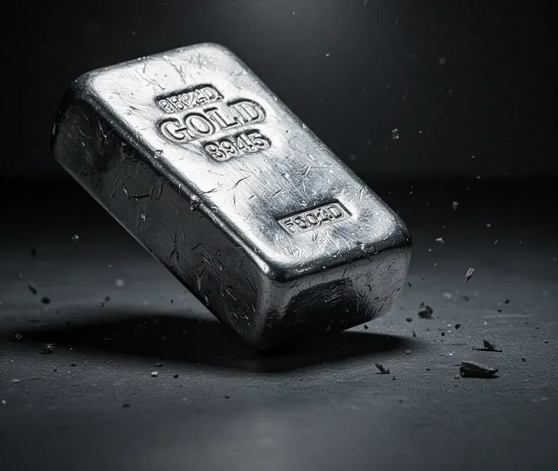 Silber: Heftiger Kursrücksetzer - Foto: über boerse-global.de