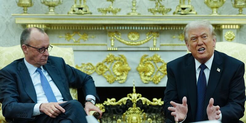 Treffen im Weißen Haus: Trump prägt Tempo und Themen - Foto: Kay Nietfeld/dpa