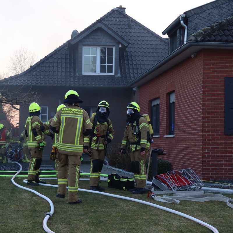FW Gangelt: Küchenbrand in Einfamilienhaus - Foto: presseportal.de