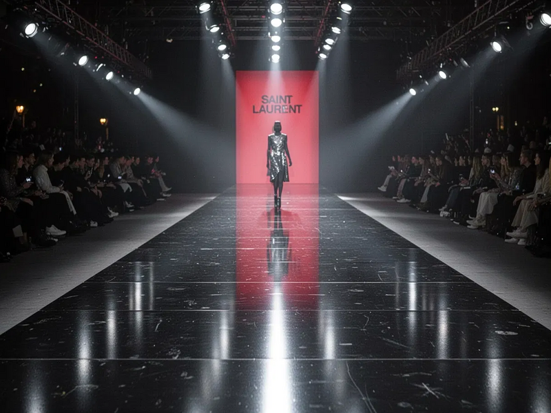 Bella Hadid dominiert mit Saint Laurent die Pariser Modewoche - Foto: über boerse-global.de