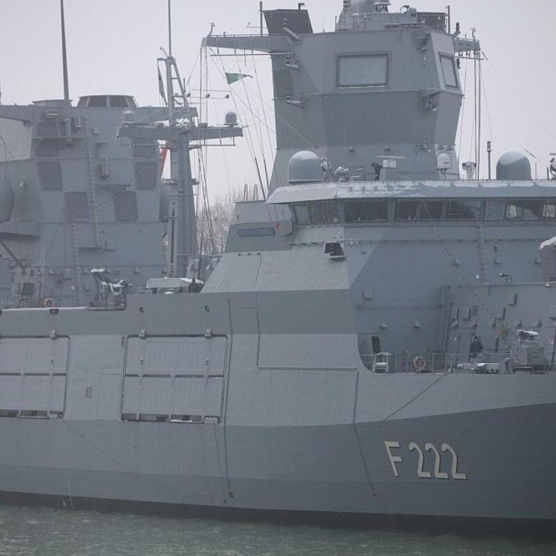 Deutsches Kriegsschiff (Archiv) - Foto: via dts Nachrichtenagentur