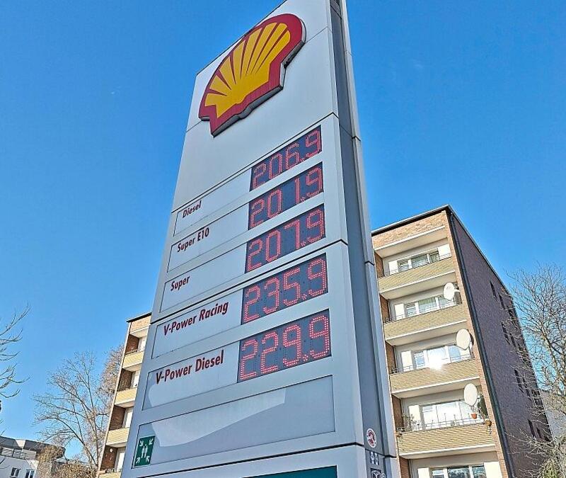 Shell-Tankstelle am 04.03.2026 - Foto: via dts Nachrichtenagentur