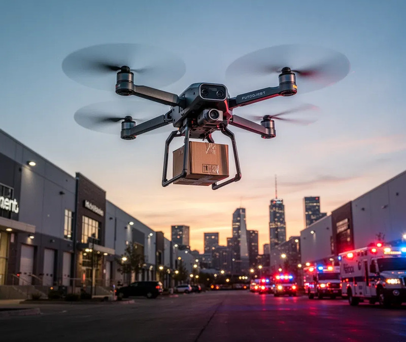 Drohnen erobern Alltag: Lieferung und Rettung im Aufwind - Foto: über boerse-global.de