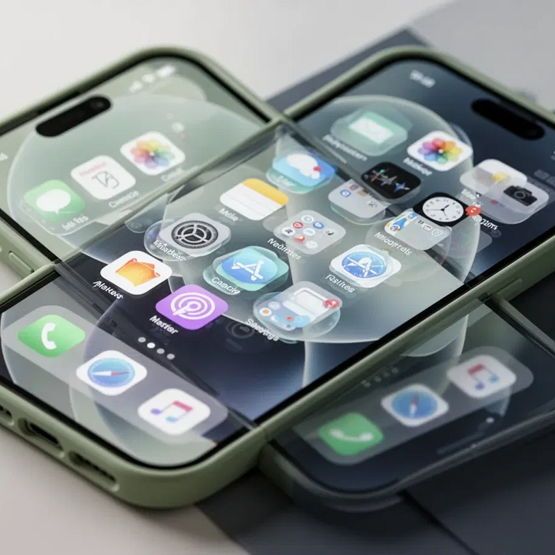 iOS 26: iPhone-Hintergrund passt sich jetzt der Gerätefarbe an - Foto: über boerse-global.de