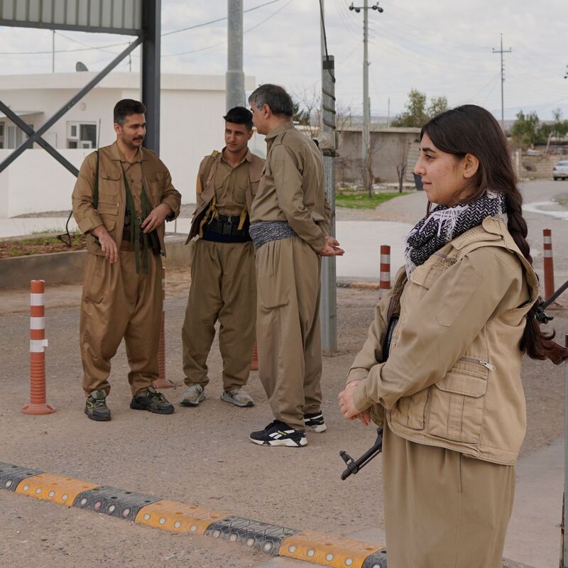 Der Iran greift auch kurdische Gruppen im benachbarten Irak an.  - Foto: Rashid Yahya/AP/dpa