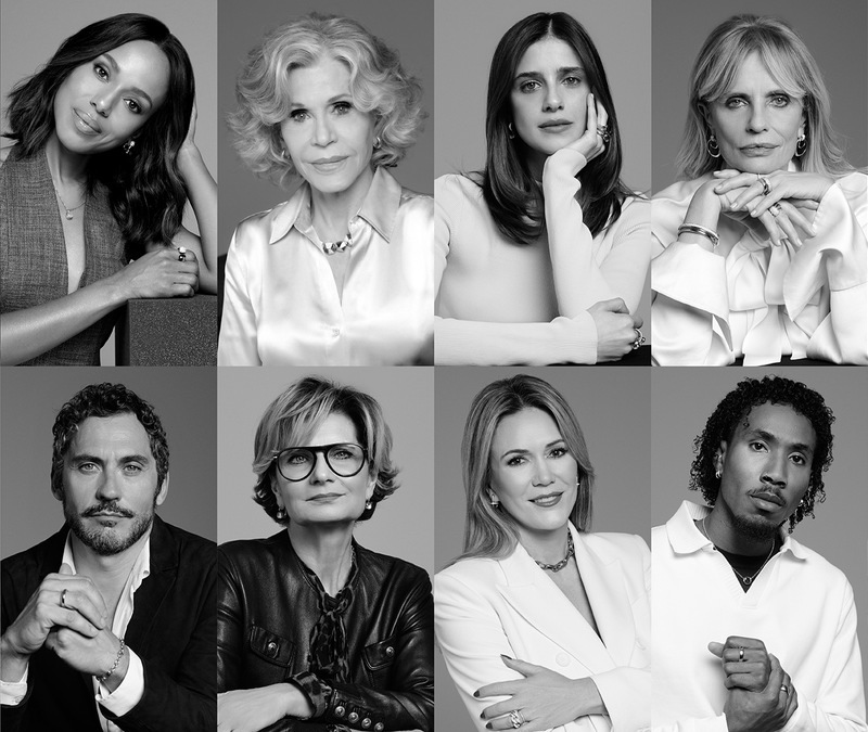 Pomellato for Women - eine Initiative für ökonomische Gerechtigkeit, unter anderem mit Jane Fonda, Kerry Washington und Sara Nuru - Foto: presseportal.de