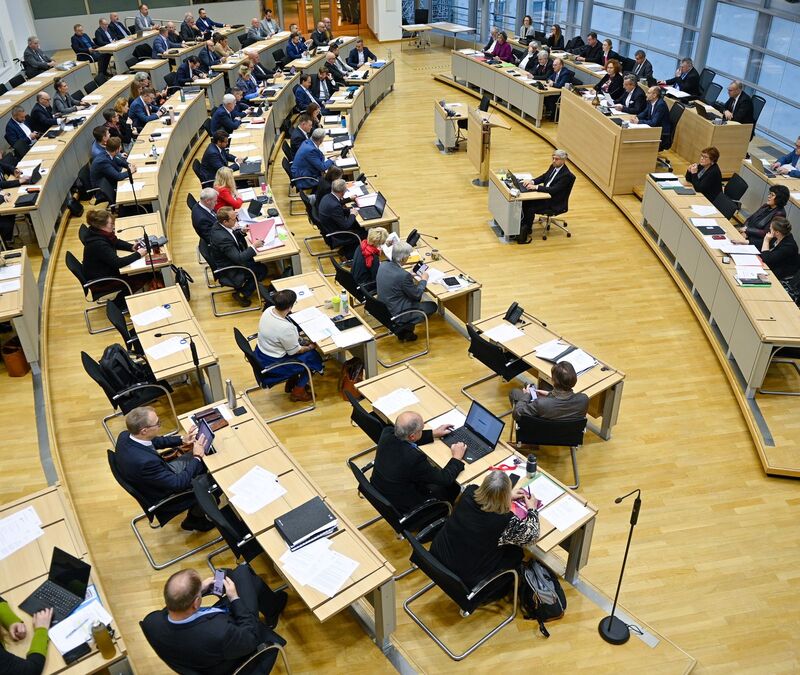 Die AfD liegt in Umfragen deutlich vor. Wenige Monate vor der Landtagswahl in Sachsen-Anhalt planen die anderen Parteien umfassende Reformen. (Archivbild) - Foto: Klaus-Dietmar Gabbert/dpa