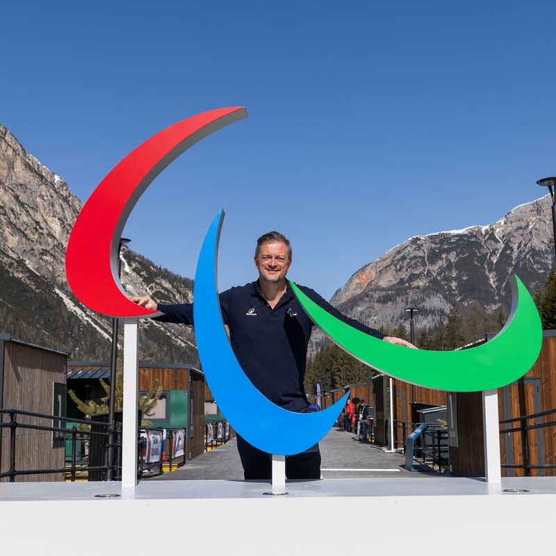 Andrew Parsons, Präsident des Internationalen Paralympischen Komitees.  - Foto: Philipp von Ditfurth/dpa