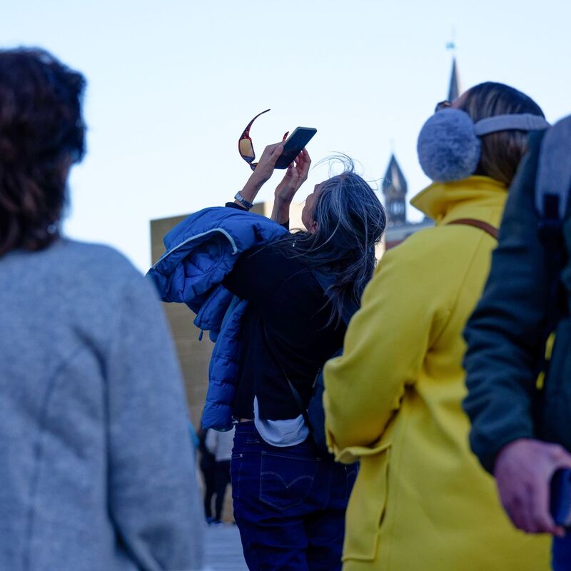 Der Dom ist ein beliebtes Fotomotiv.  - Foto: Henning Kaiser/dpa