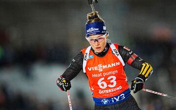Marlene Fichtner holt ihr bestes Weltcupergebnis. (Archivbild) - Foto: Björn Larsson Rosvall/TT News Agency/AP/dpa