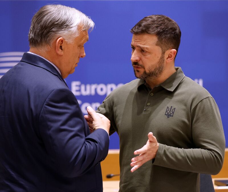 Die Beziehungen zwischen Ungarns Regierungschef Viktor Orban und dem ukrainischen Staatschef Wolodymyr Selenskyj waren noch nie wirklich gut. (Archivbild) - Foto: Omar Havana/AP/dpa