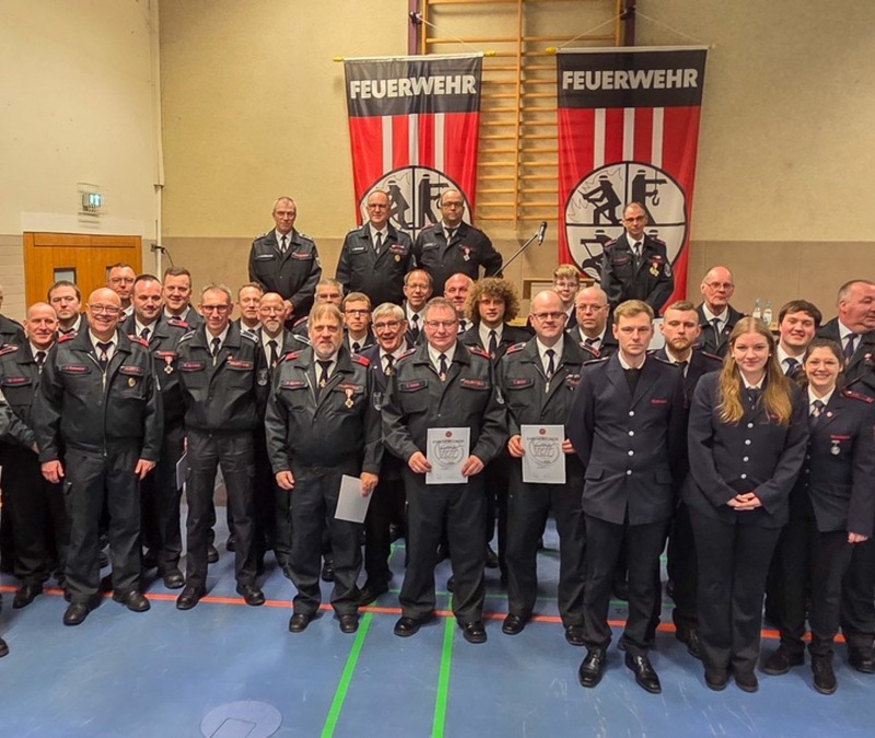 FW Menden: Jahresdienstbesprechung der Freiwillige Feuerwehr Menden in Schwitten - Foto: presseportal.de