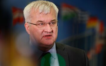 Der ukrainische Außenminister Sybiha erhebt schwere Vorwürfe gegen die ungarische Regierung. (Archivbild) - Foto: Geert Vanden Wijngaert/AP/dpa