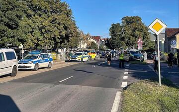 Zwei Tote nach Gewalttat an Schule in Brandenburg
