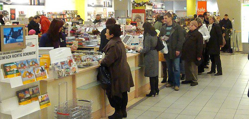 Verkauf in einem Kaufhaus (Archiv)