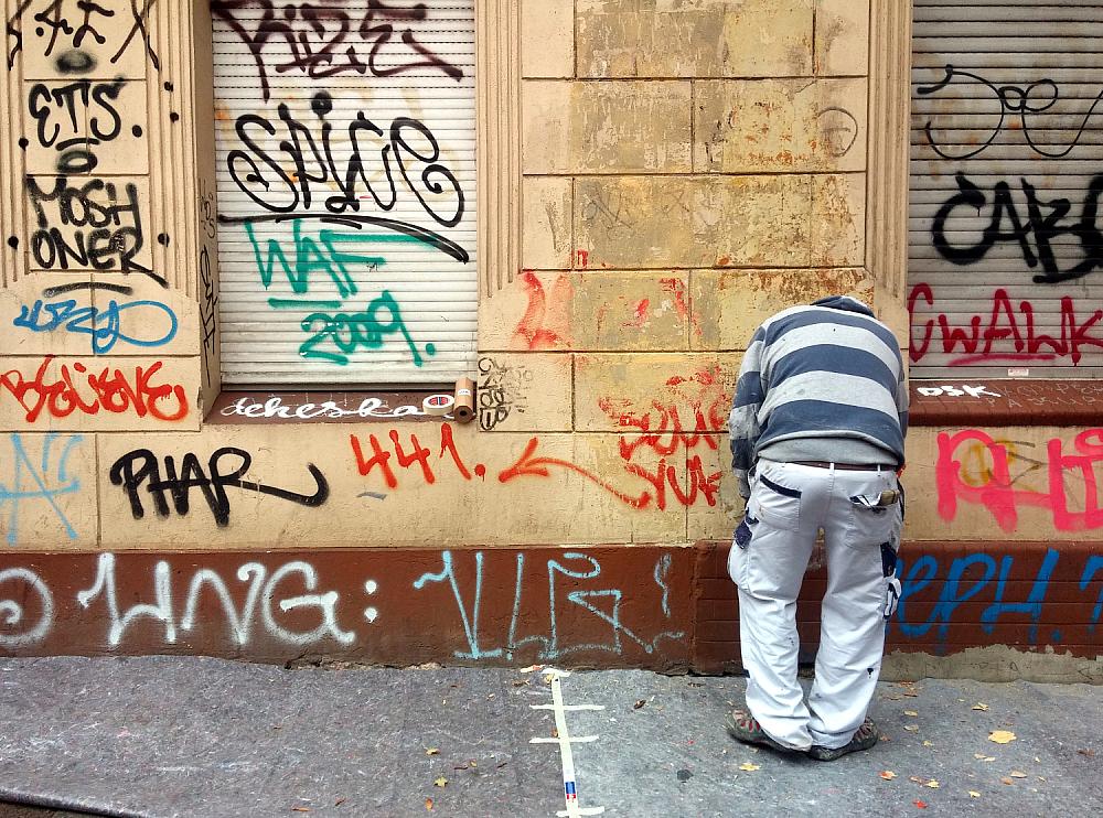 Graffiti-Entfernung (Archiv)