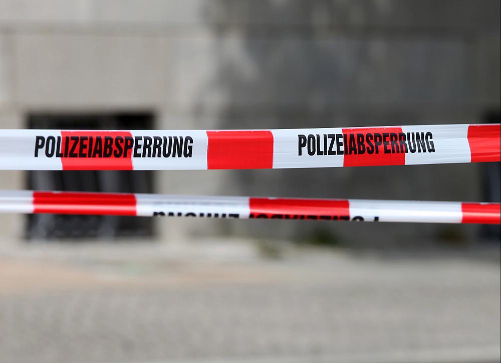 Polizeiabsperrung (Archiv)